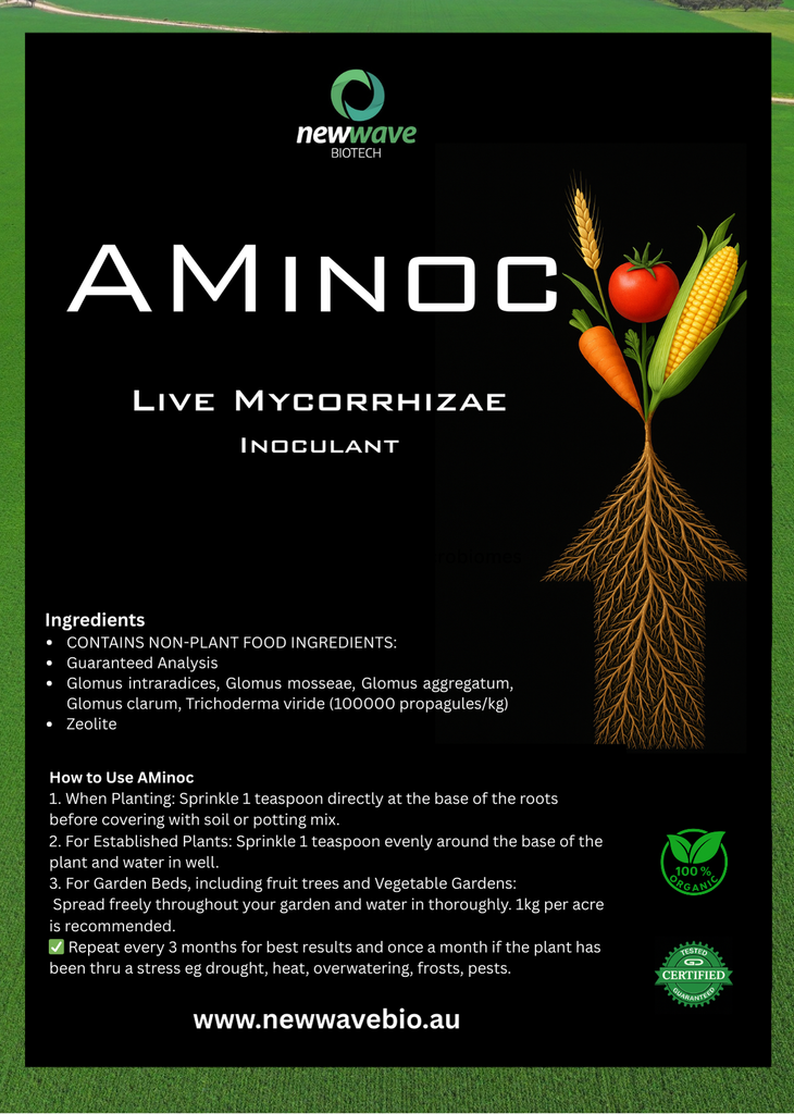 AMinoc Biological Innoculant - Live Mycorrhizae